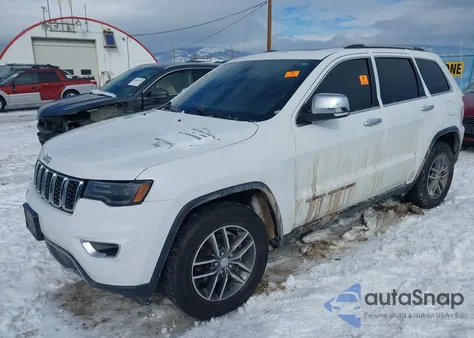 2017 Jeep Grand Cherokee Limited 4X2 из США, поврежденный, VIN 1C4RJEBG6HC765753